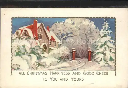 Neujahr Christmas Happiness Good Cheer  / Greetings /