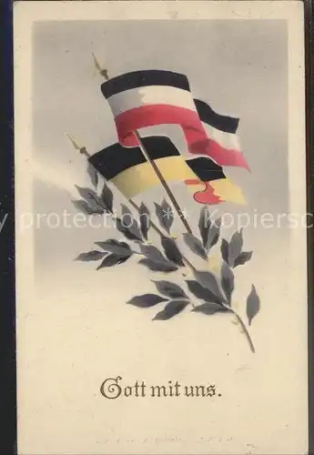 Fahnen Gott mit uns / Heraldik /