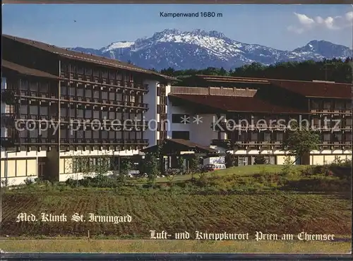 Berge Berghuetten Kampenwand Prien Chiemsee Med. Klinik St. Irmingard / Berge /