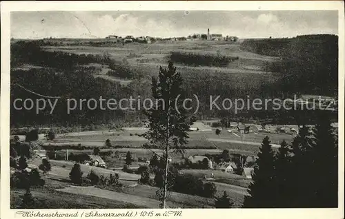 Schwarzwald Hohenschwand  Kat. Regionales