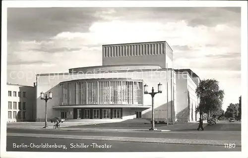 Theatergebaeude Berlin Charlottenburg Schiller Theater Kat. Gebaeude
