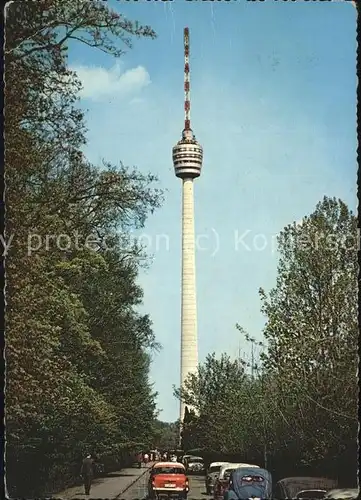 Funkturm Stuttgart Fernsehturm  Kat. Bruecken