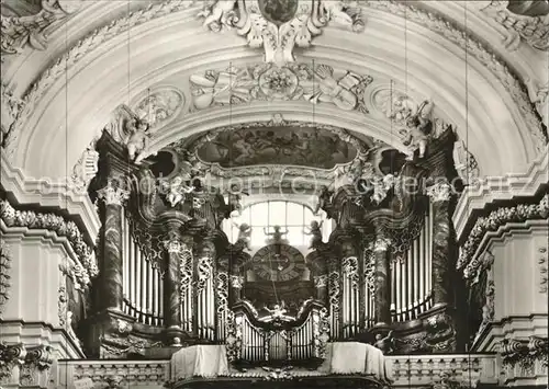 Kirchenorgel Basilika Waldsassen Kat. Musik