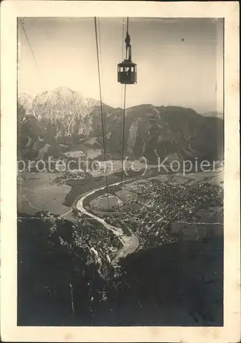 Seilbahn Bad Reichenhall Predigtstuhlbahn / Bahnen /