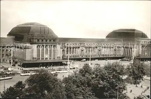 Strassenbahn Leipzig Hauptbahnhof Kat. Strassenbahn