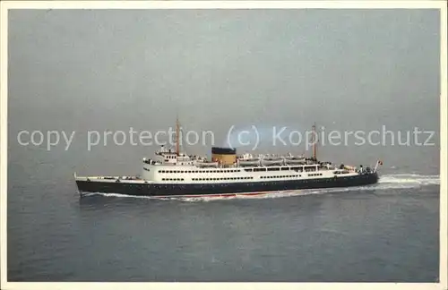 Dampfer Oceanliner M S Koenig Albert  Kat. Schiffe