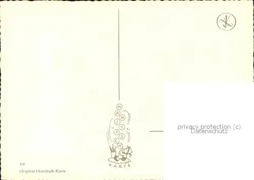 Sternzeichen Skorpion Kuenstlerkarte Hanitzsch Nr. 641 Kat. Besonderheiten