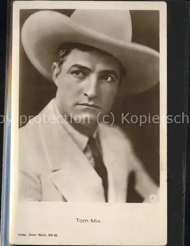 Verlag Ross Nr. 1797 1 Tom Mix  Kat. Kino und Film