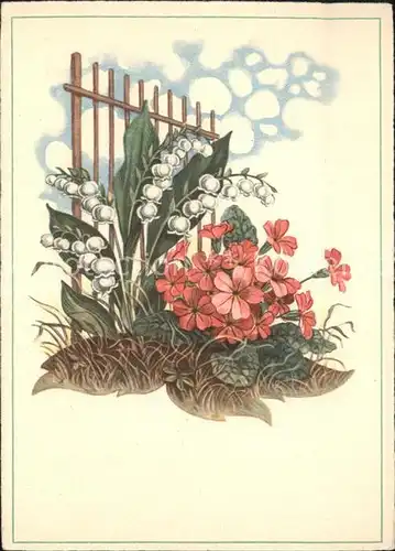 Blumen Maigloeckchen Cellaro Verlag Nr. 6430  Kat. Pflanzen