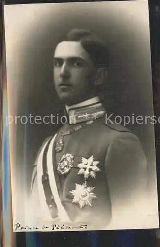 Adel Italien Prince de Piemont Orden Piemonte Kat. Koenigshaeuser