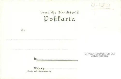 Trachten Gotha Oskar Herrfurth Nr. 17 Gedicht  Kat. Trachten