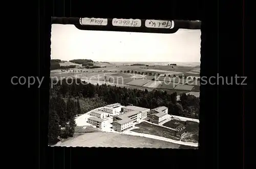 Bad Steben Sanatorium Fliegeraufnahme Kat. Bad Steben