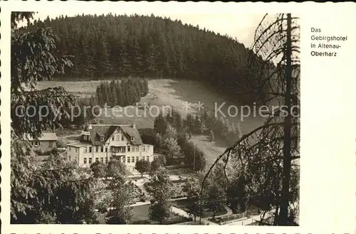 Altenau Harz Gebirgshotel Kat. Altenau