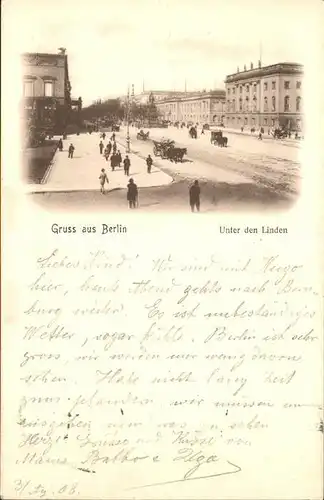 Berlin Unter den Linden Kat. Berlin