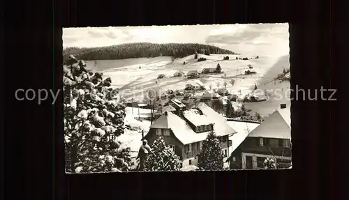 Todtnauberg Teilansicht Luftkurort und Wintersportplatz Kat. Todtnau