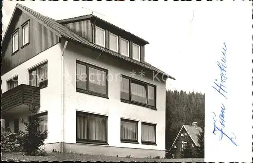 Altenau Harz Haus Zum Hirschen Bergstadt Kat. Altenau