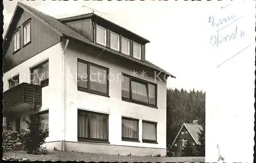 Altenau Harz Haus Zum Hirschen Bergstadt Kat. Altenau