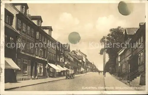 Clausthal Zellerfeld Goslarschestrasse Kat. Clausthal Zellerfeld