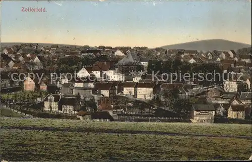 Zellerfeld Ortsansicht Kat. Clausthal Zellerfeld