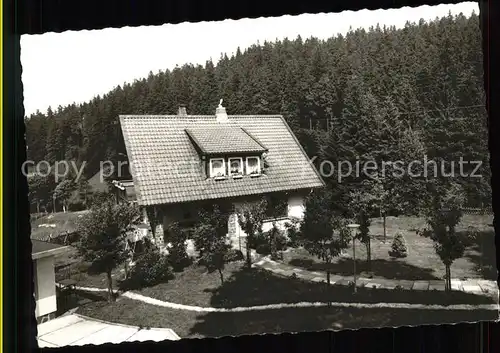 Altenau Harz Haus Hellwig Bergstadt Kat. Altenau