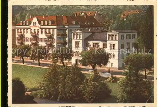 Bad Kissingen Hotel und Villa Bristol am Rosengarten Kat. Bad Kissingen