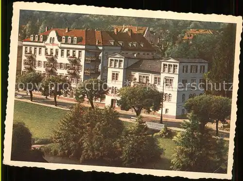 Bad Kissingen Hotel und Villa Bristol am Rosengarten Kat. Bad Kissingen