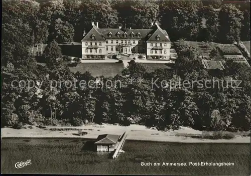 Buch Ammersee Post Erholungsheim Fliegeraufnahme Kat. Inning a.Ammersee