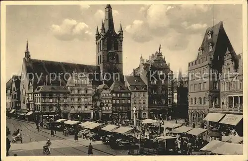 Trier Hauptmarkt St. Gangolf Kat. Trier