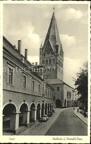 Soest Arnsberg Rathaus Patrokli-Dom / Soest /Soest LKR