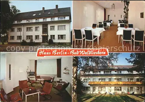 Bad Waldliesborn Haus Berlin Kat. Lippstadt