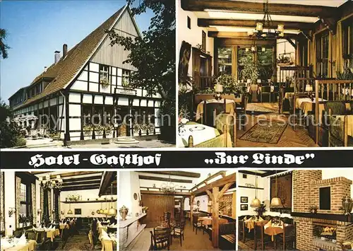 Seppenrade Rosendorf Hotel Gasthof Zur Linde Kat. Luedinghausen
