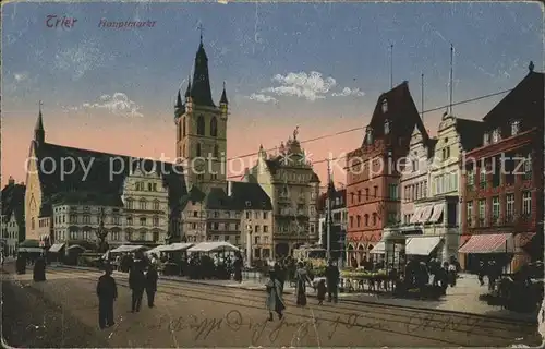 Trier Hauptmarkt  Kat. Trier