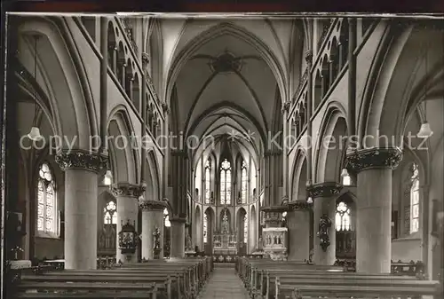 Buederich Westfalen Kath. Pfarrkirche Innen Kat. Werl