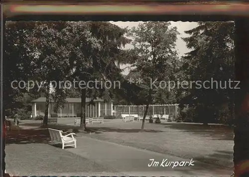 Bad Waldliesborn Kurpark Kat. Lippstadt