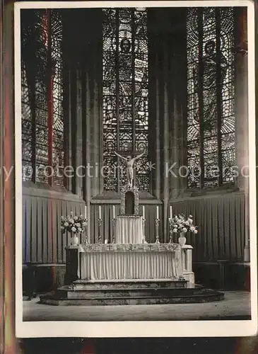 Werl Westfalen Propsteikirche Hochaltar / Werl /Soest LKR