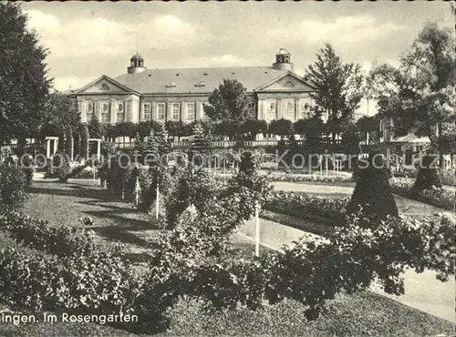 Bad Kissingen Rosengarten Regentenbau Kat. Bad Kissingen