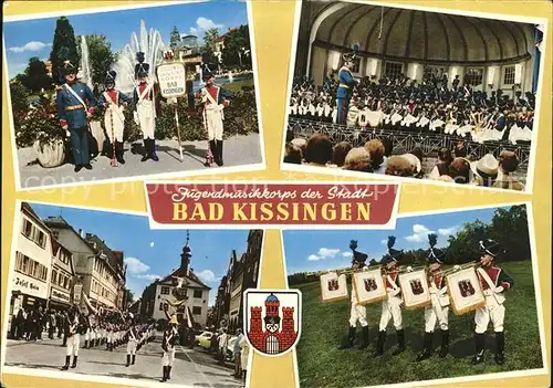 Bad Kissingen Jugendmusikkorps der Stadt in Traditionsuniform Kat. Bad Kissingen