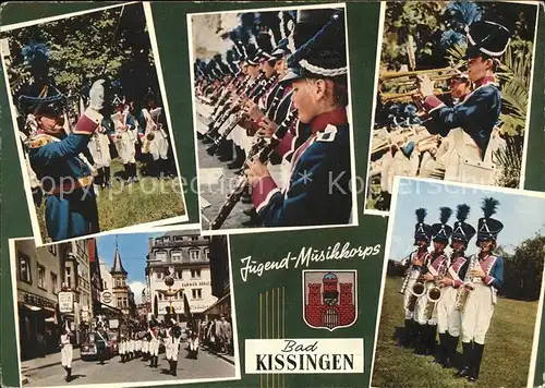 Bad Kissingen Jugendmusikkorps der Stadt in Traditionsuniform Kat. Bad Kissingen