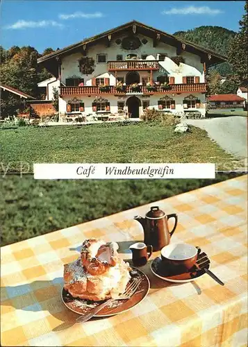 Ruhpolding Cafe Windbeutelgraefin Kat. Ruhpolding