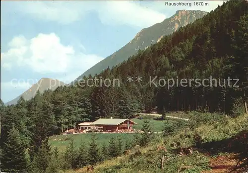 Ruhpolding Raffner Alm am Rauschberg Chiemgauer Alpen Kat. Ruhpolding