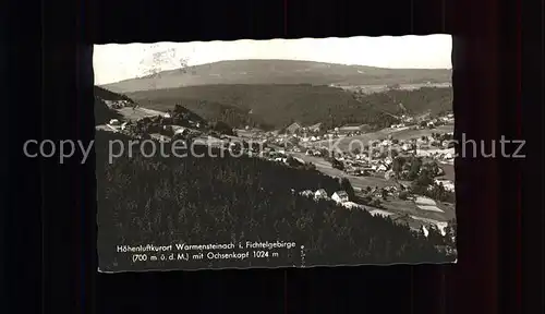 Warmensteinach Fichtelgebirge Ochsenkopf Kat. Warmensteinach Fichtelgebirge