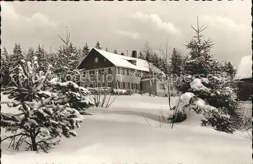 Fleckl Fichtelgebirge Winter Kat. Warmensteinach