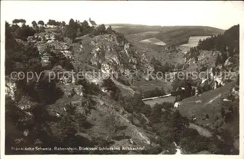 Fraenkische Schweiz Schloss Ailsbachtal Kat. Pottenstein