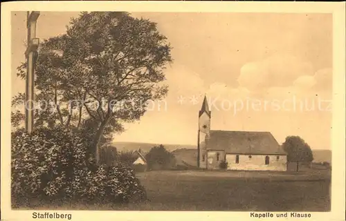 Staffelberg Kapelle Klause Kat. Bad Staffelstein