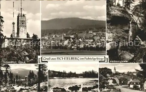 Fichtelberg Bayreuth Weissmainfelsen Ochenskopf Kat. Fichtelberg