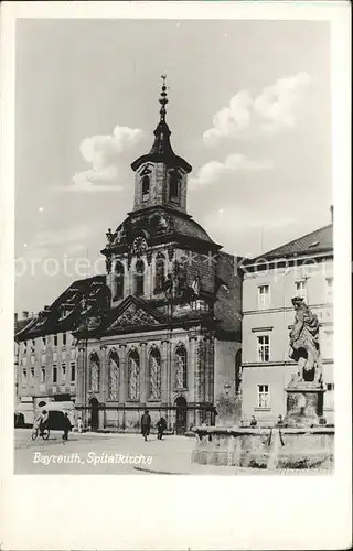 Bayreuth Spitalkirche Kat. Bayreuth