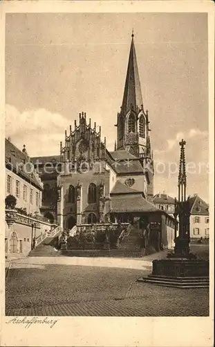 Aschaffenburg Main Kirche Kat. Aschaffenburg