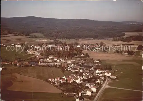 Friedenfels Fliegeraufnahme Kat. Friedenfels