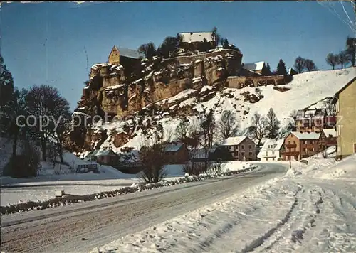 Pottenstein Oberfranken Winter / Pottenstein /Bayreuth LKR