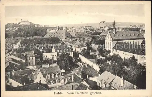 Fulda Panorama vom Pfarrturm Kat. Fulda